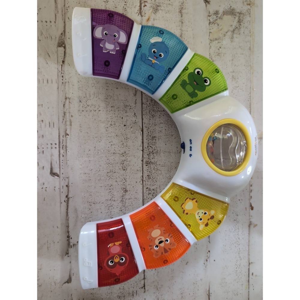 Baby Einstein Glow & Discover Light Bar Activity Station, English French Spanish